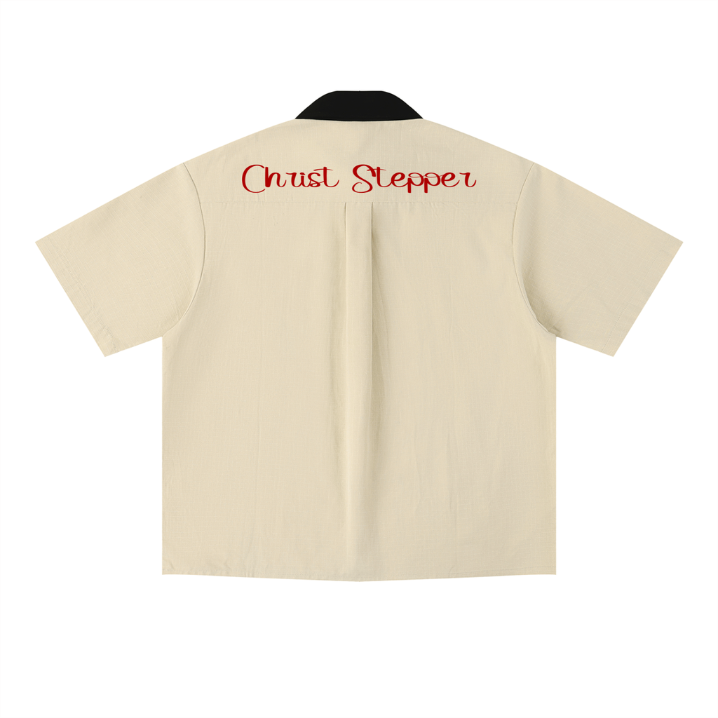 Unisex Color Block Short Sleeve Shirt
