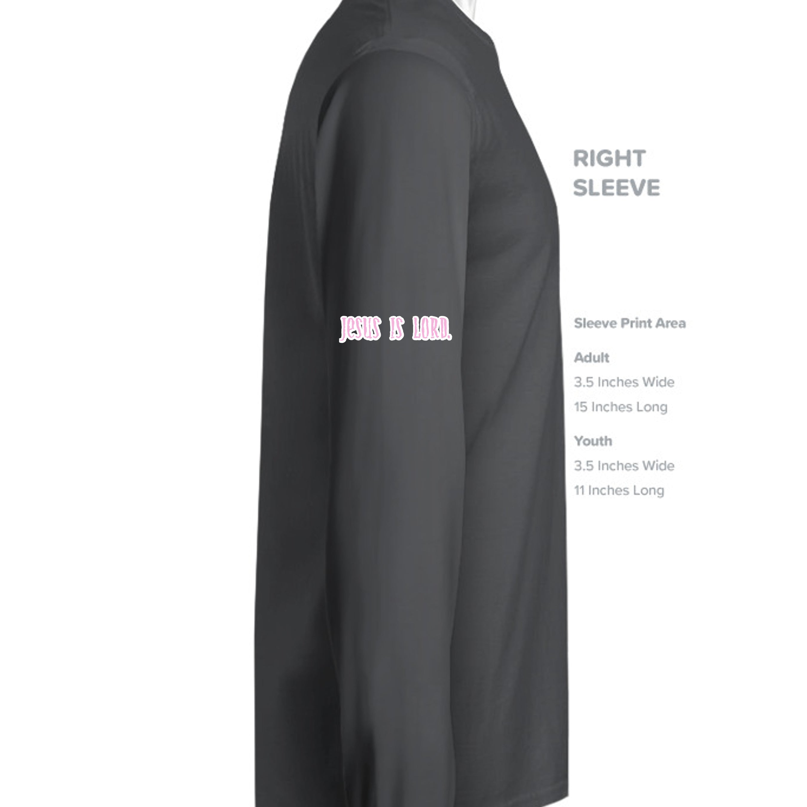 DARK GREY HEATHER - 6501B - SLEEVE_RIGHT